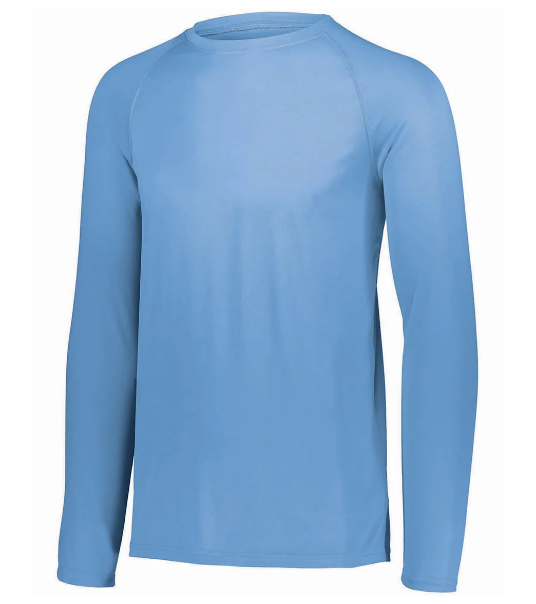 Augusta Sportswear Unisex Attain Wicking Long Sleeve Rash Guard - Image 3