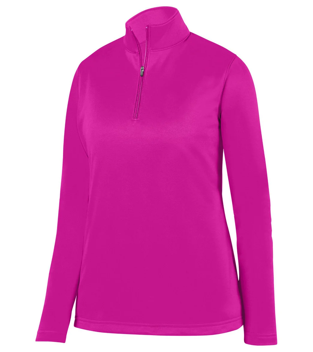 Augusta Sportswear Women's Wicking Fleece Quarter Zip Pullover - Image 15
