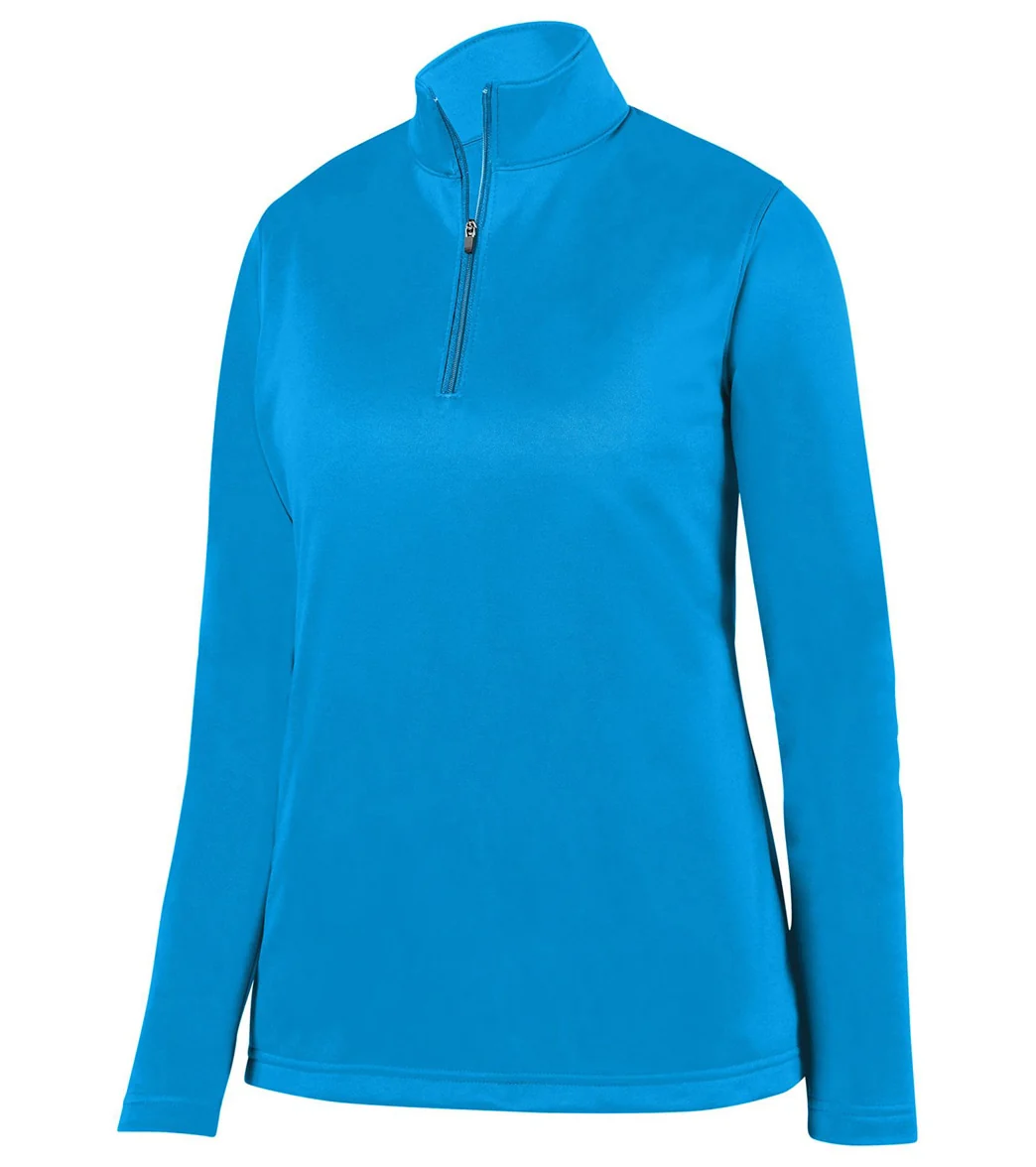Augusta Sportswear Women's Wicking Fleece Quarter Zip Pullover - Image 3