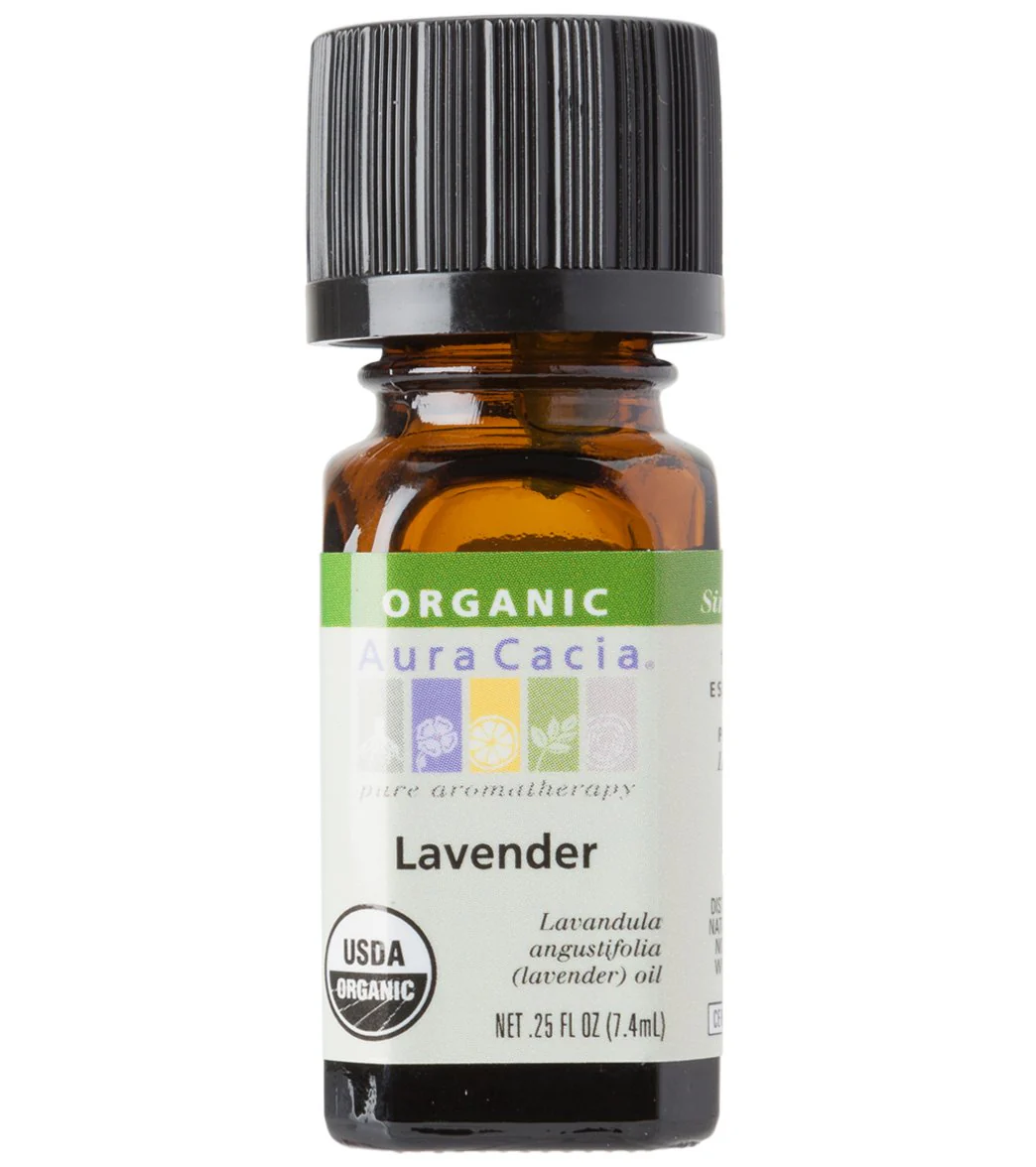 Aura Cacia Lavender Certified Organic 100% Pure Essential Oil - 0.5 oz