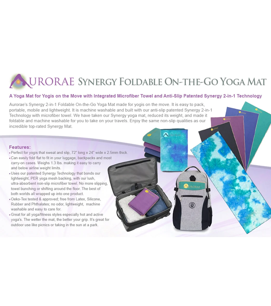 Aurorae Yoga On The Go Travel Mat - Image 22