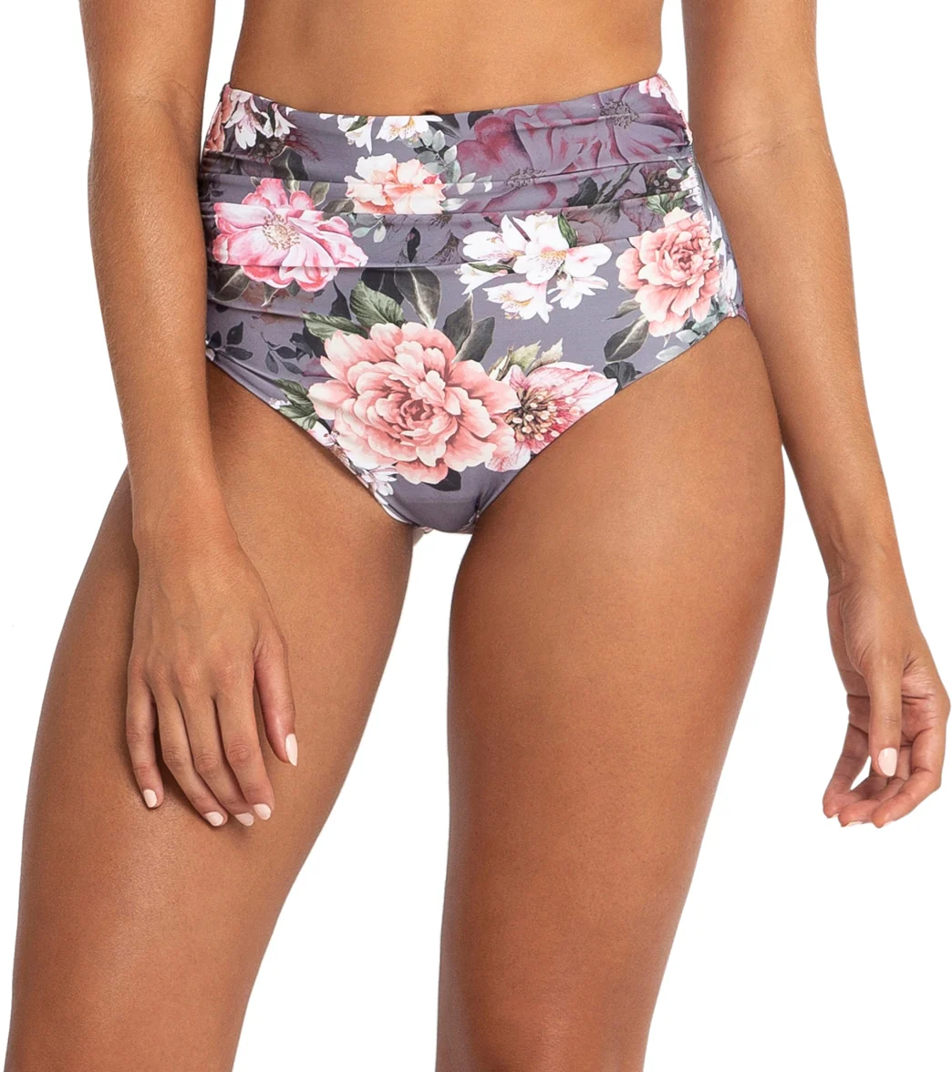 Azura Women's Abeila Gathered Retro Bikini Bottom - Image 2