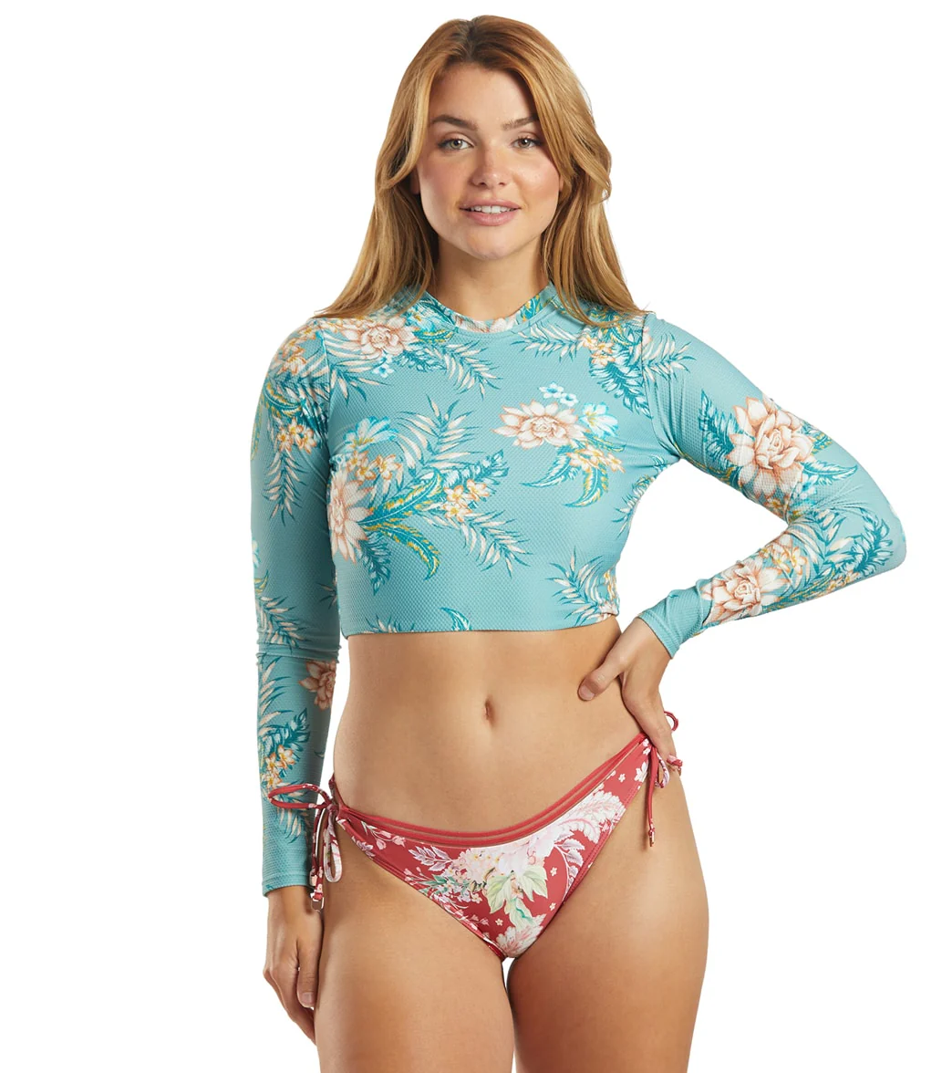 Azura Women's Azura Mexicali Long Sleeve Crop Rash Guard - Image 7