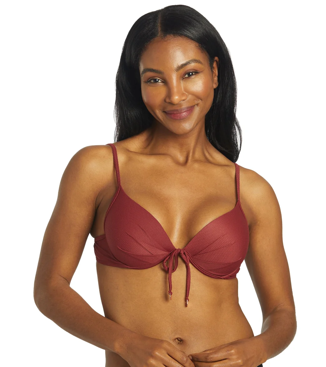 Azura Women's Azura Pique Bikini Top