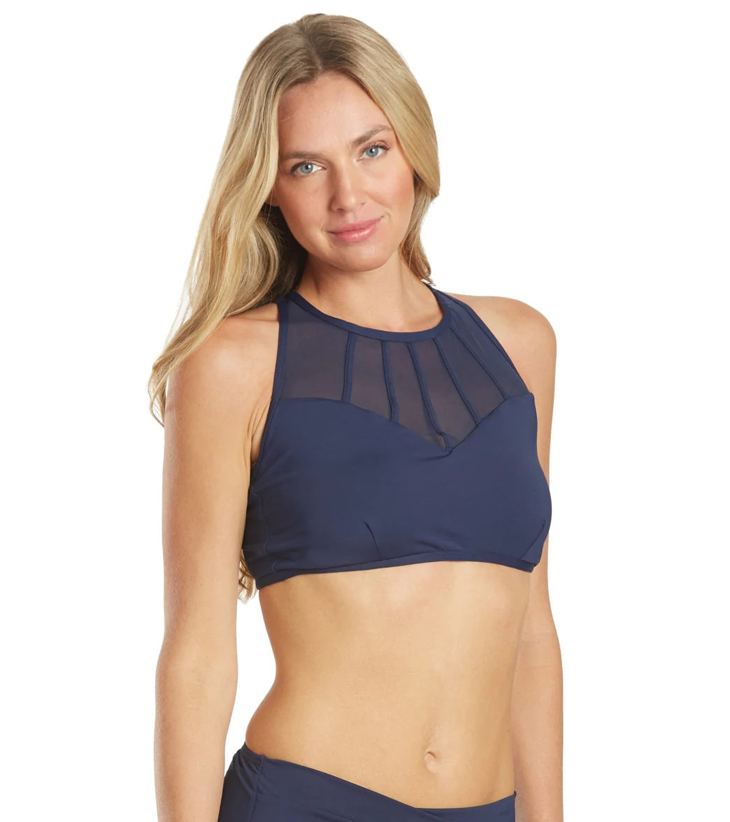Azura Women's Contour High Neck Mastectomy Bikini Top - Image 2