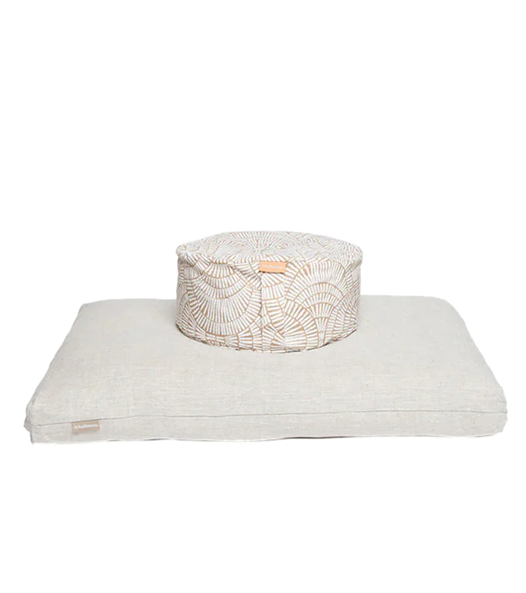 B, Halfmoon Cotton + Linen Mod Sit Set - Image 3