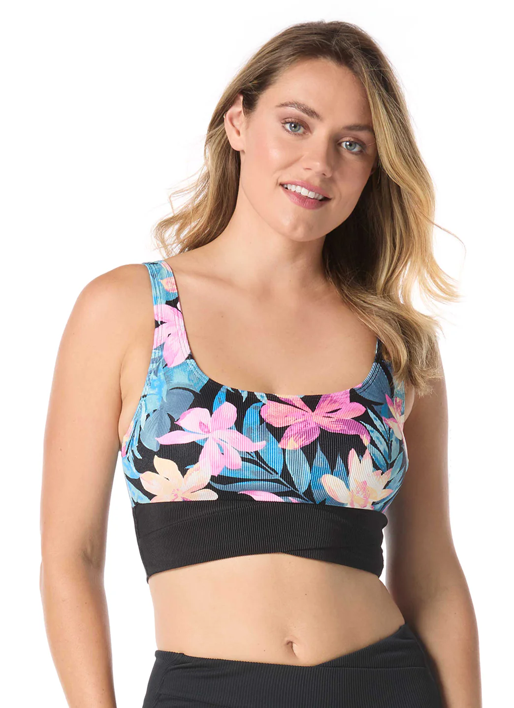 Beach House Sport Women's Wild Calypso Rib Bala Crop Top - Image 2