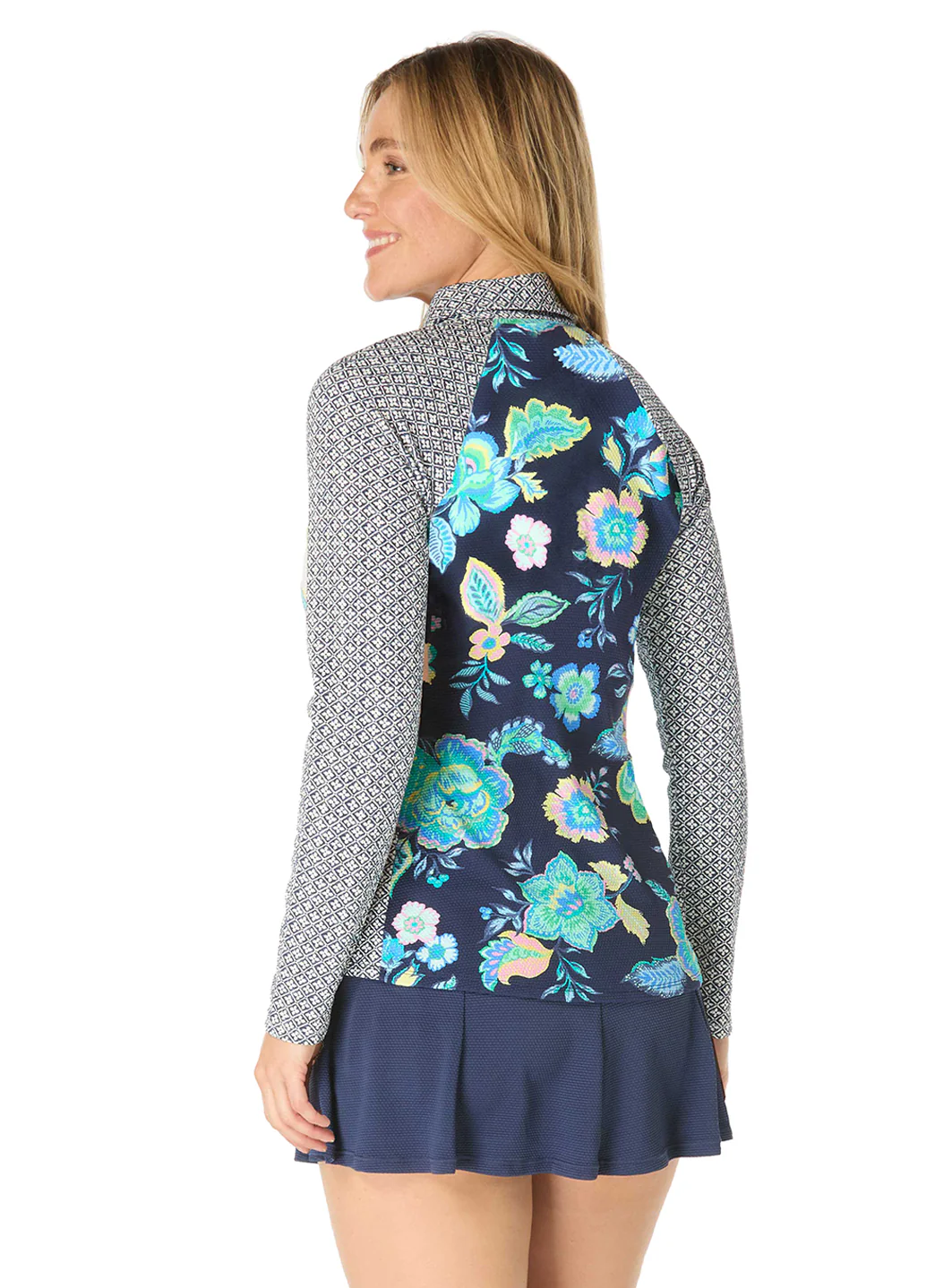 Beach House Women's Diamond Meadows Pique Karen Rash Guard - Image 4