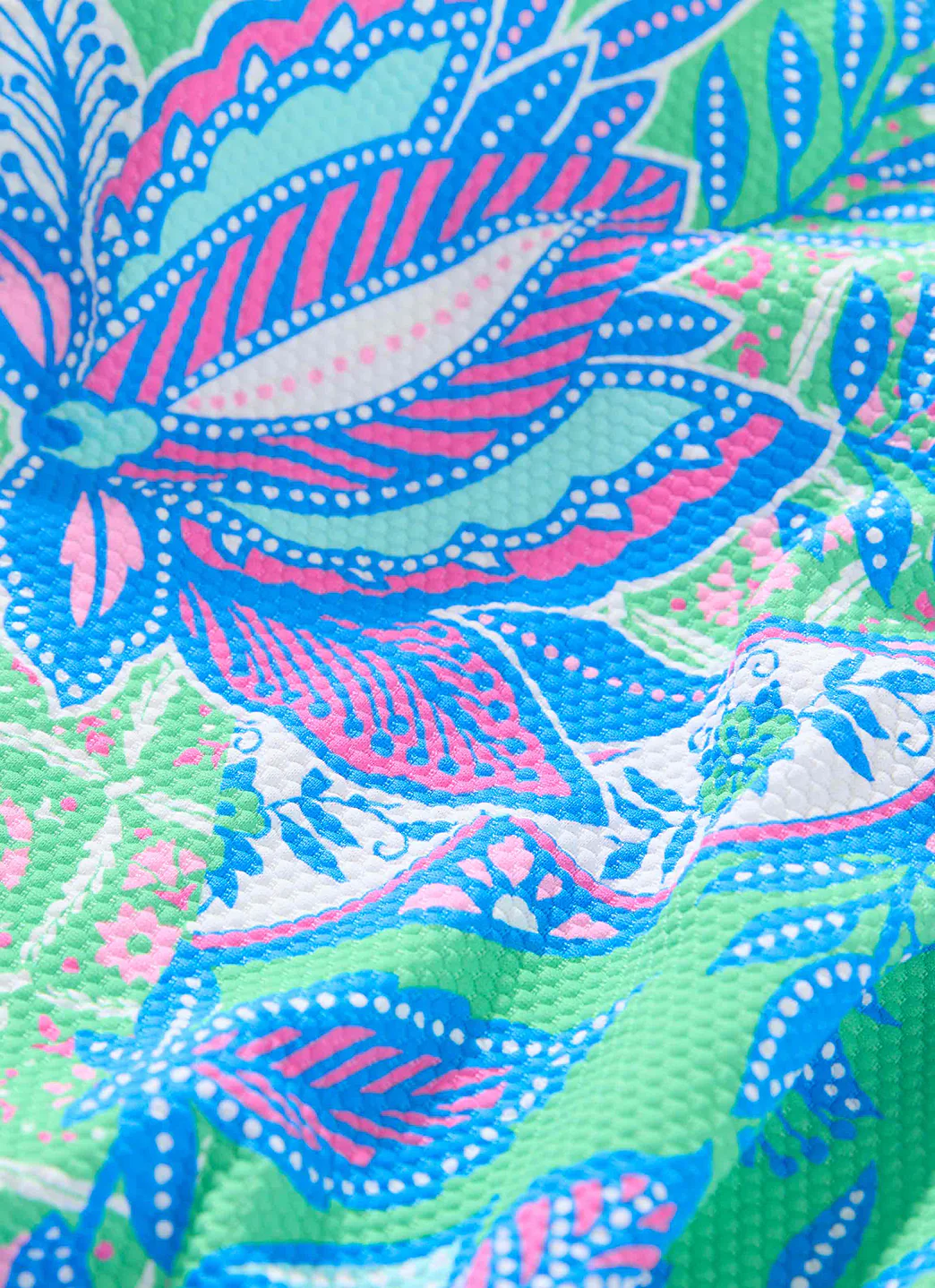 Beach House Women's Estate Mosaic Mary Pique Long Sleeve Zip Front Rashguard - Image 5