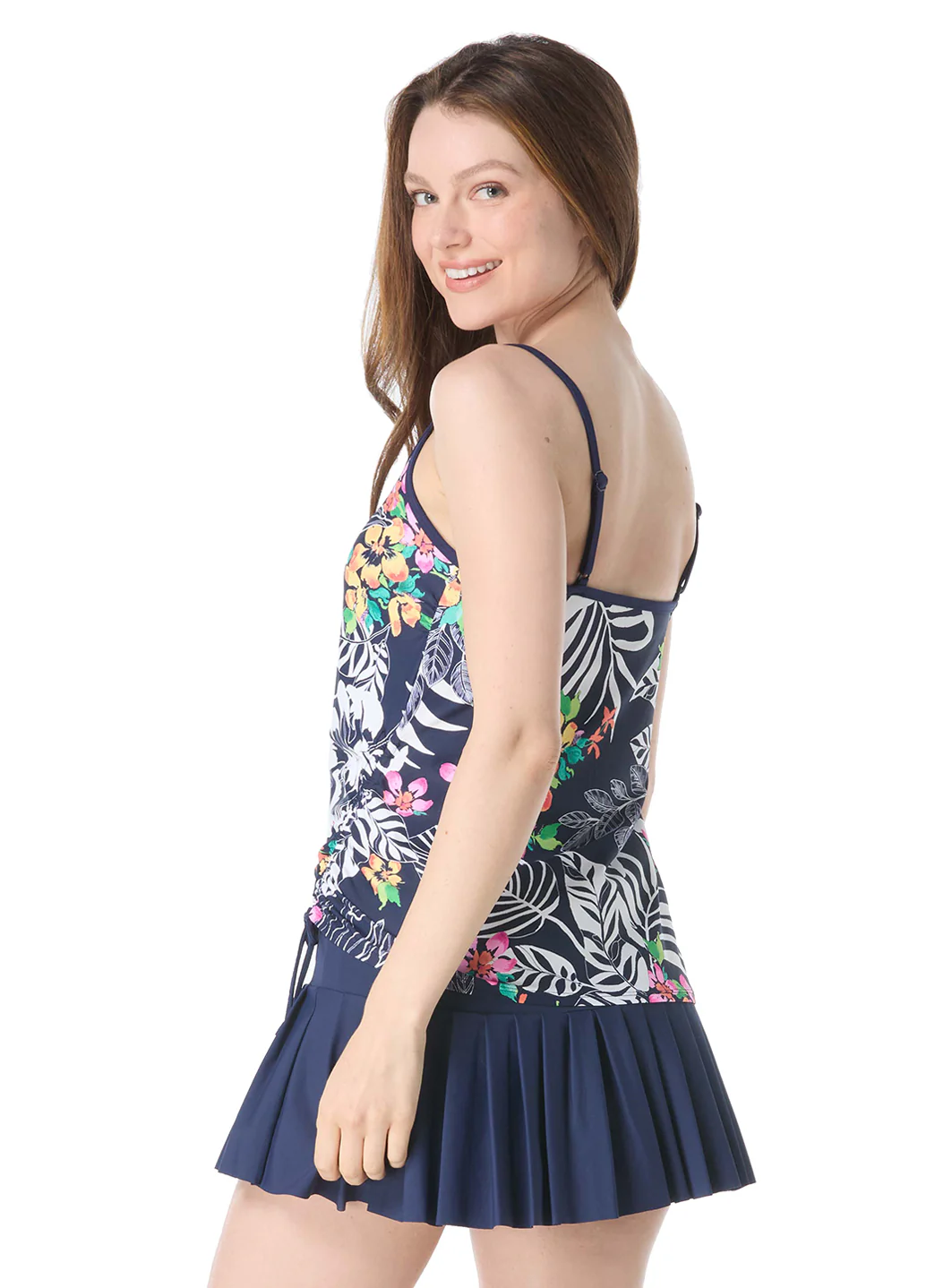 Beach House Women's Indigo Jungle Bridget Tankini Top - Image 3
