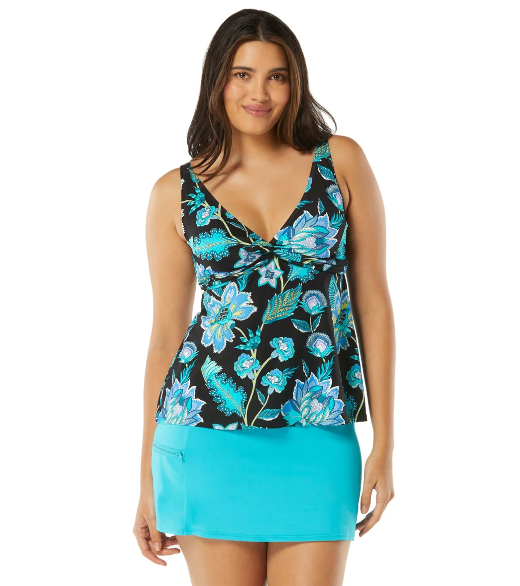 Beach House Women's Vineland Floral Willow Twist Tankini Top - Image 9
