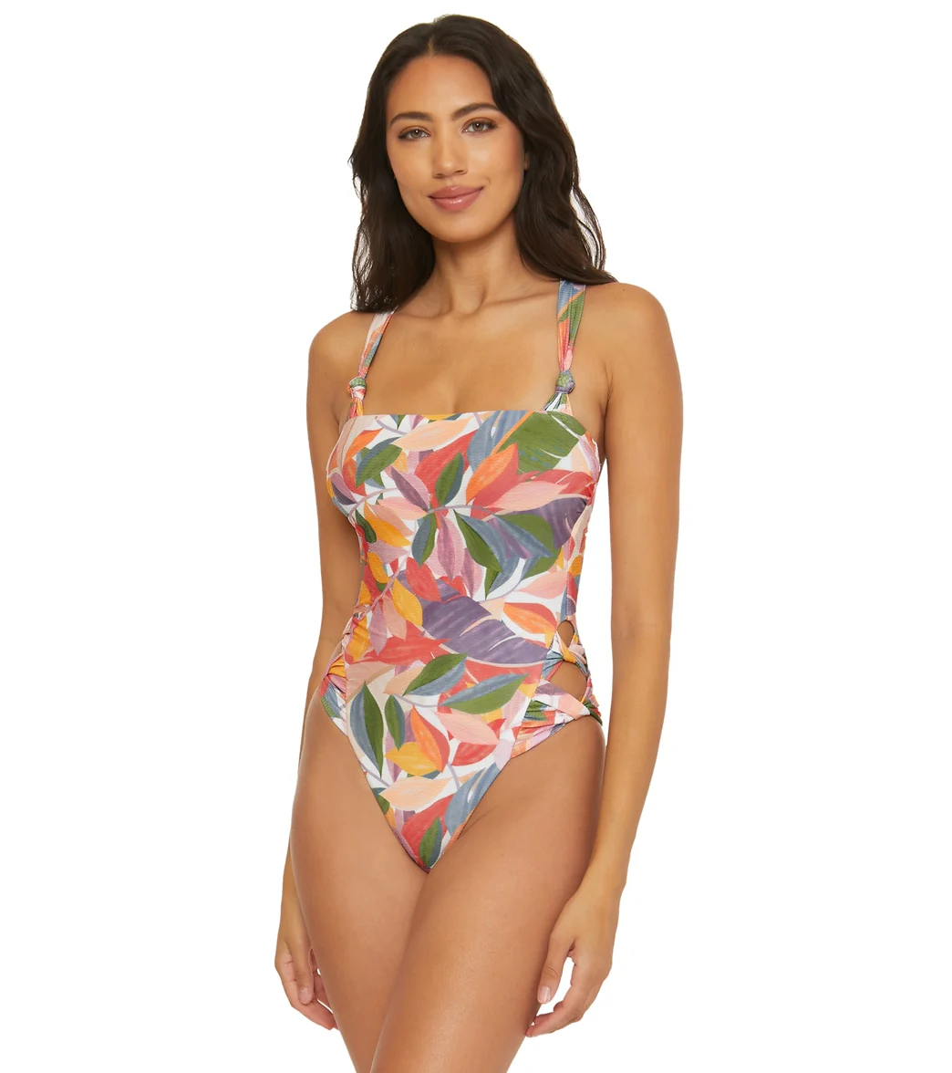 Becca Swim Women's Bora Bora Lana High Leg One Piece Swimsuit - Image 7