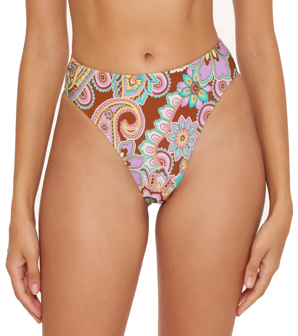 Becca Swim Women's Groovy French Reversible Bikini Bottom - Image 6