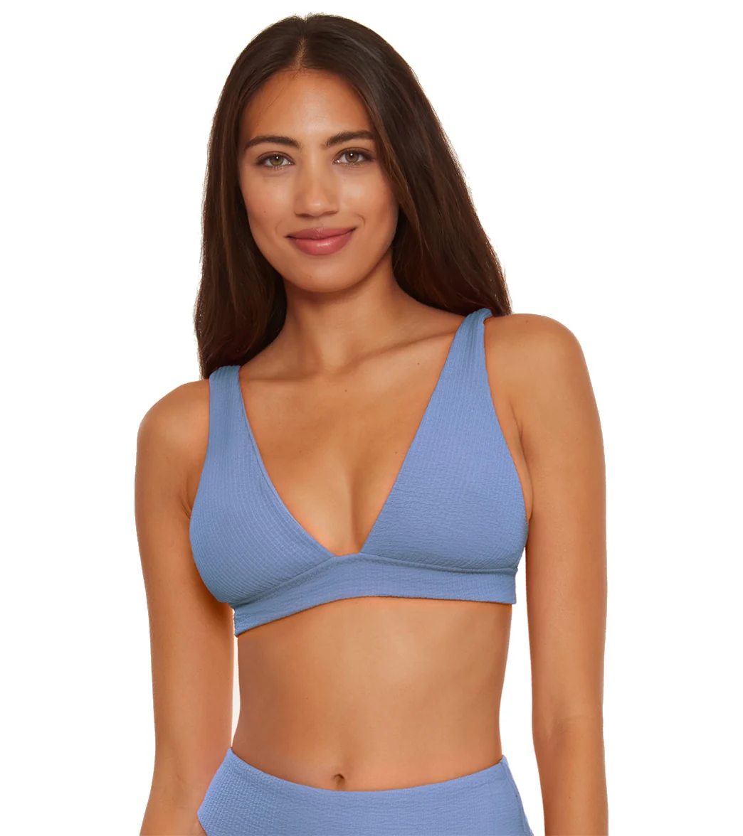 Becca Swim Women's Pucker Up Halter Bikini Top