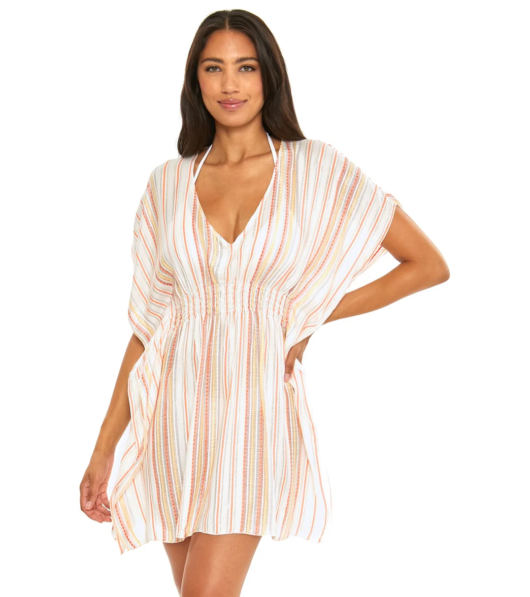 Becca Swim Women's Radiance Pull Over Woven Tunic Cover Up - Image 5