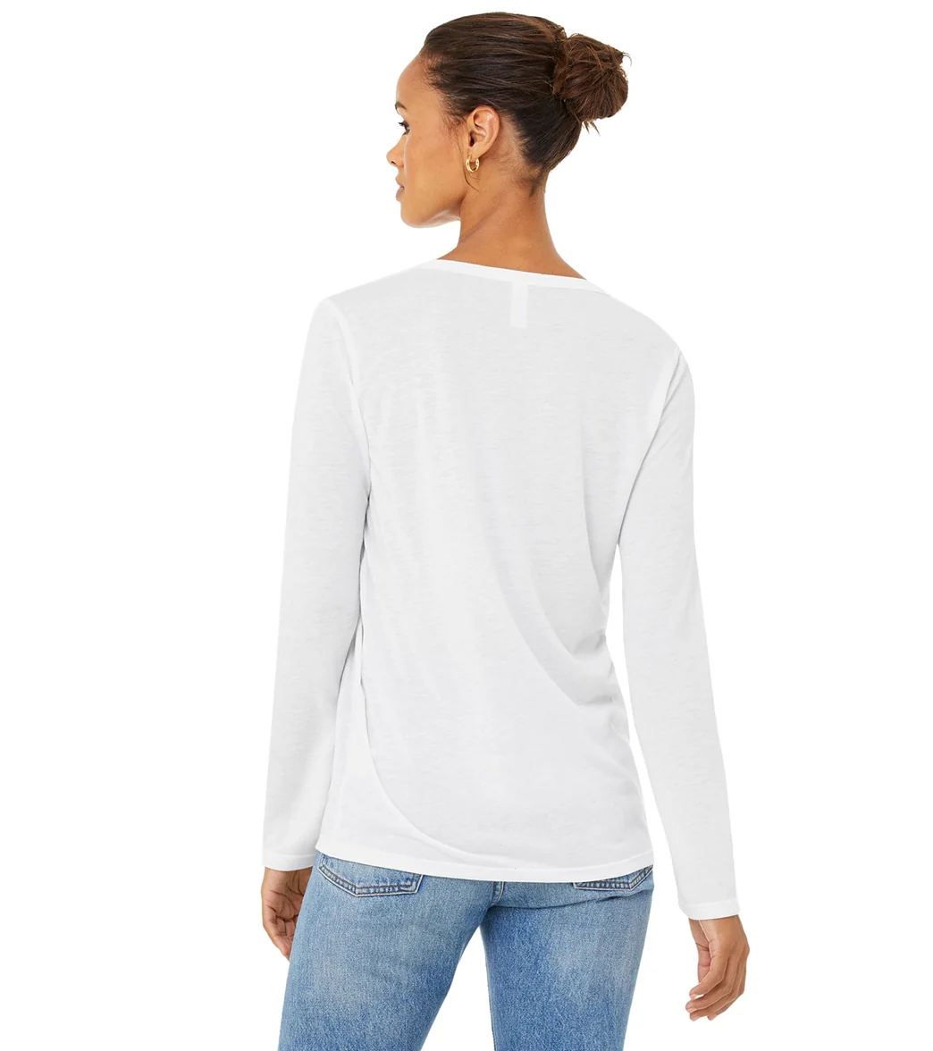 Bella + Canvas Daily Long Sleeve Tee - Image 3