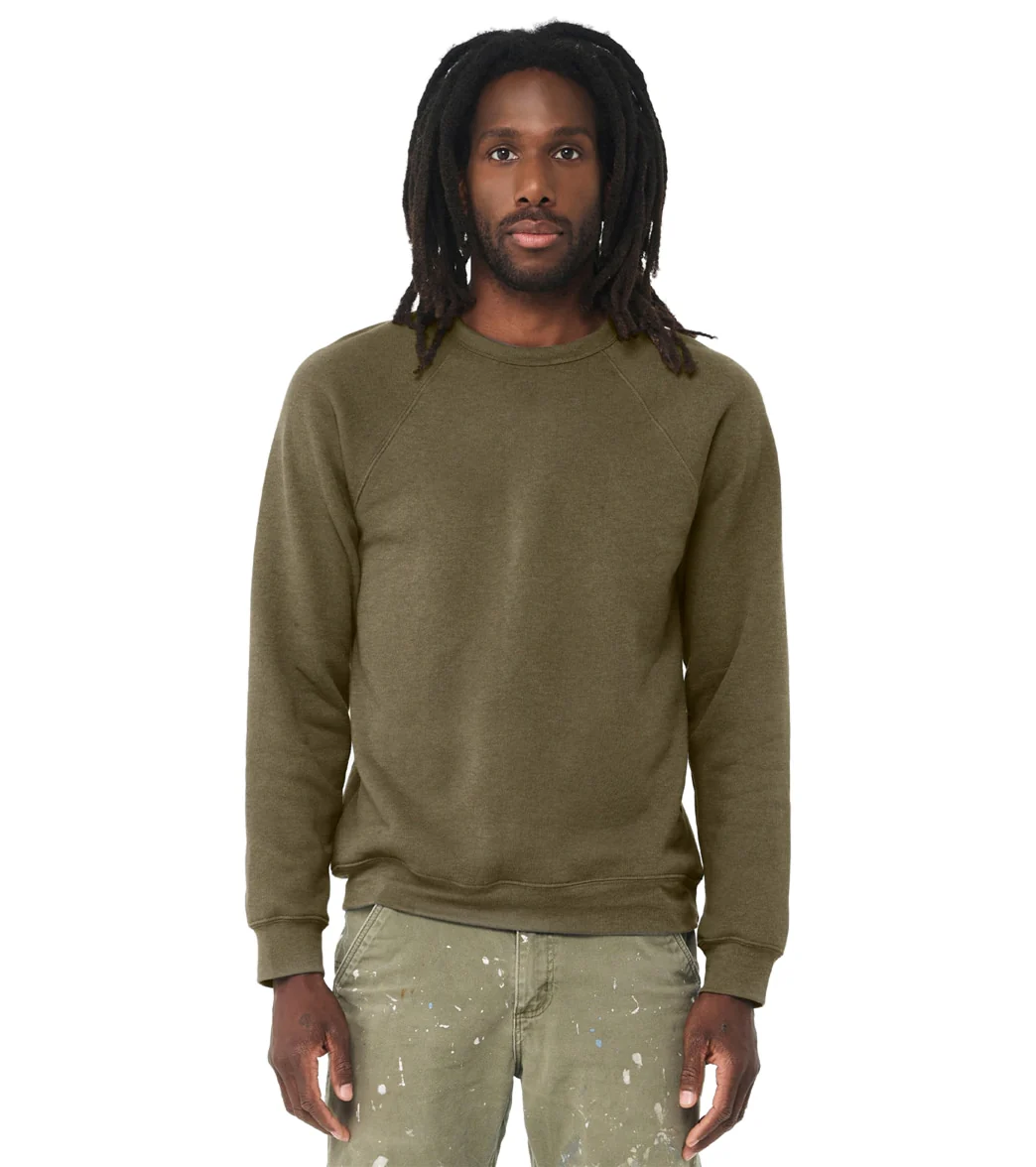 Bella + Canvas Unisex Sponge Fleece Crew Neck Sweatshirt - Image 54