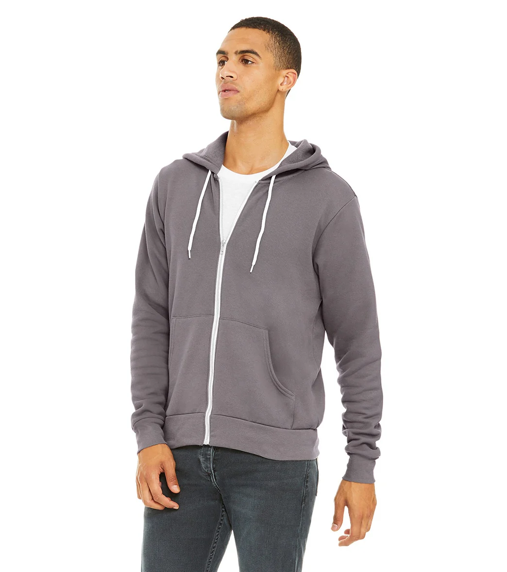 Bella + Canvas Unisex Sponge Fleece Full-Zip Hooded Sweatshirt - Image 185