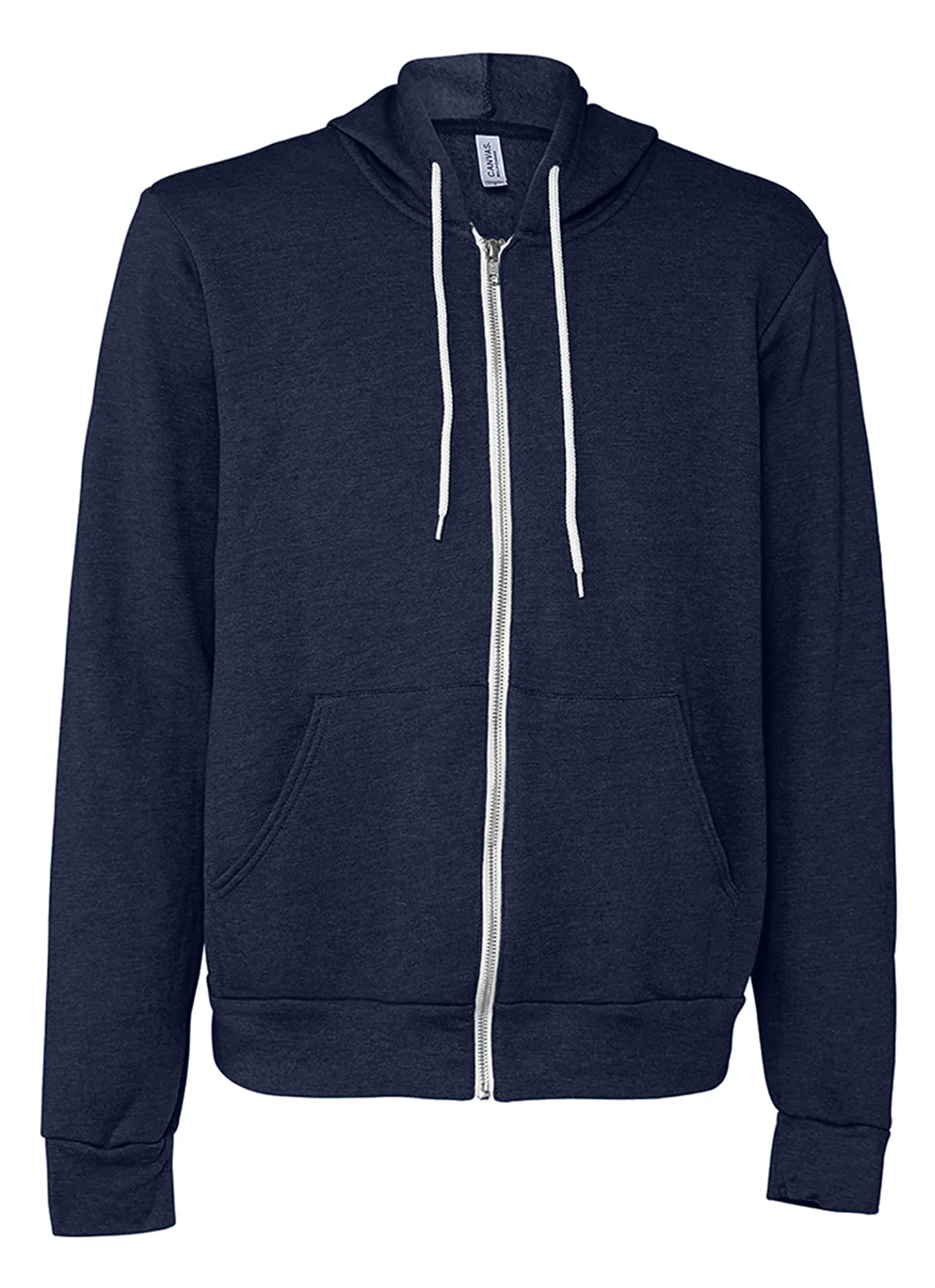 Bella + Canvas Unisex Sponge Fleece Full-Zip Hooded Sweatshirt - Image 74