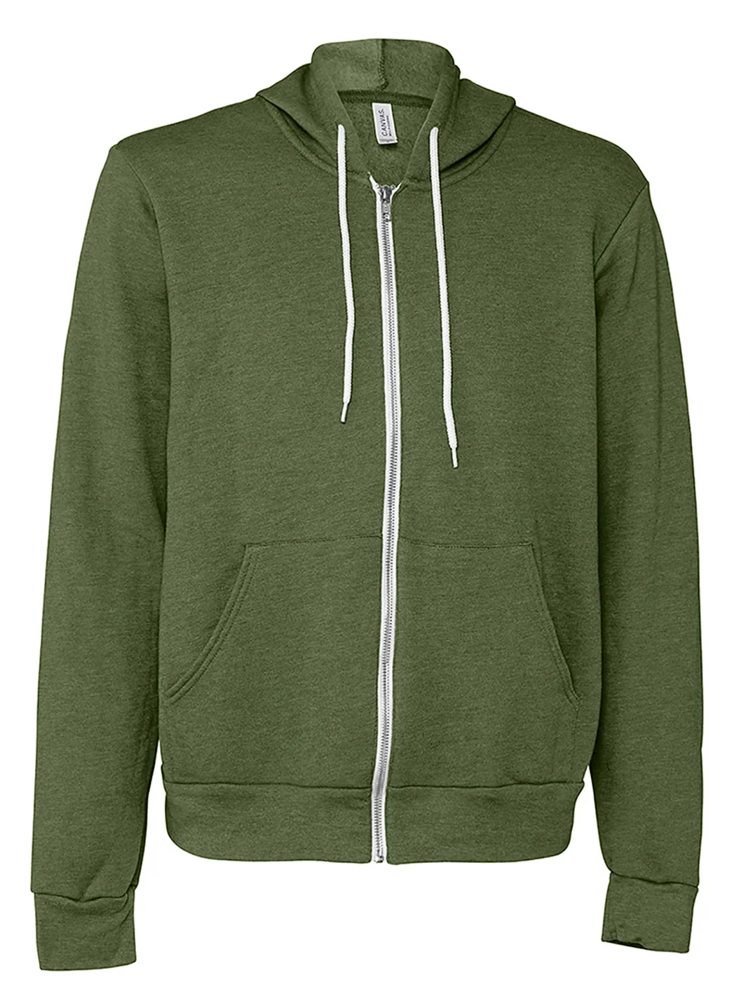 Bella + Canvas Unisex Sponge Fleece Full-Zip Hooded Sweatshirt - Image 90