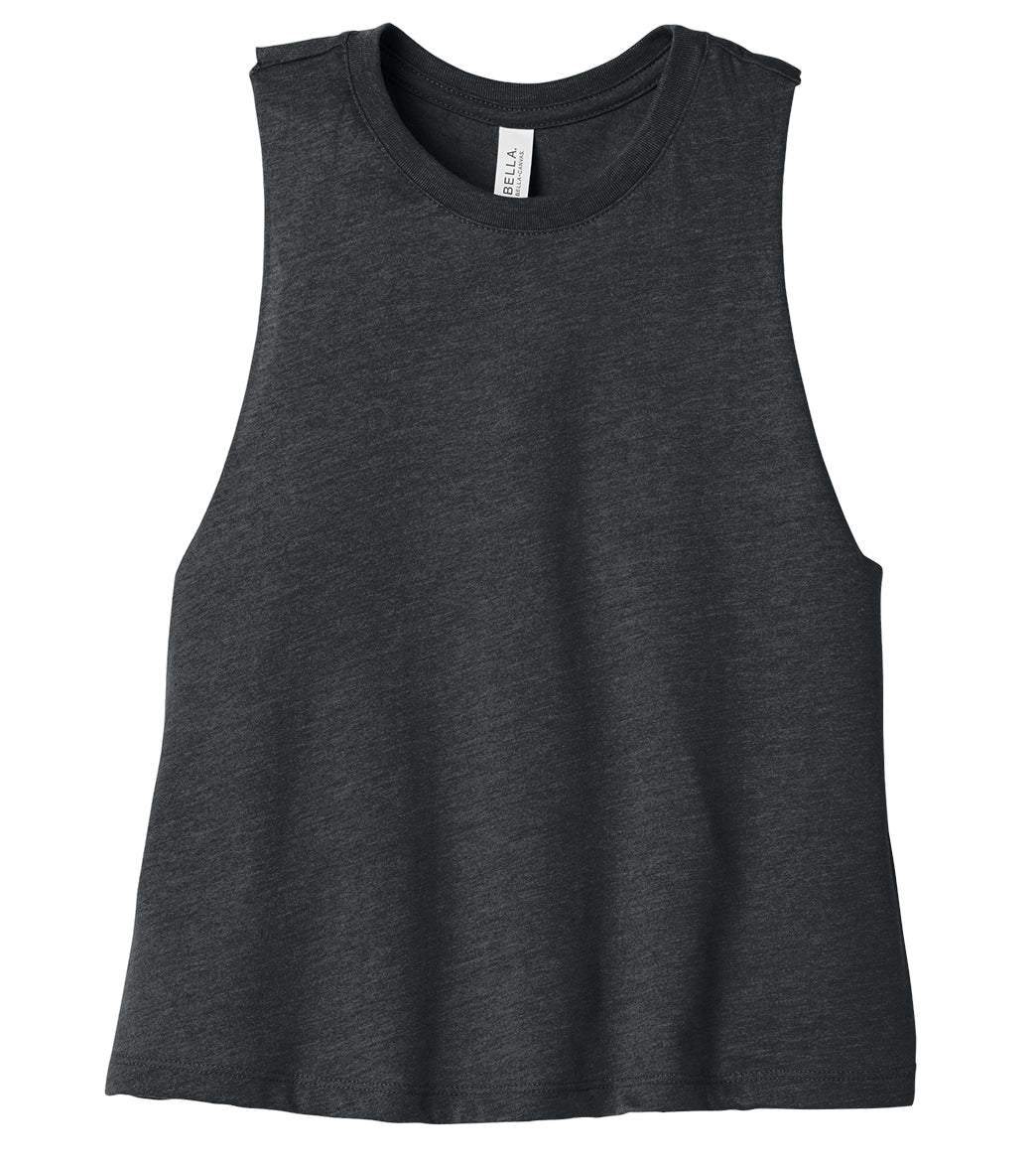 Bella + Canvas Women’s Racerback Cropped Tank - Image 25