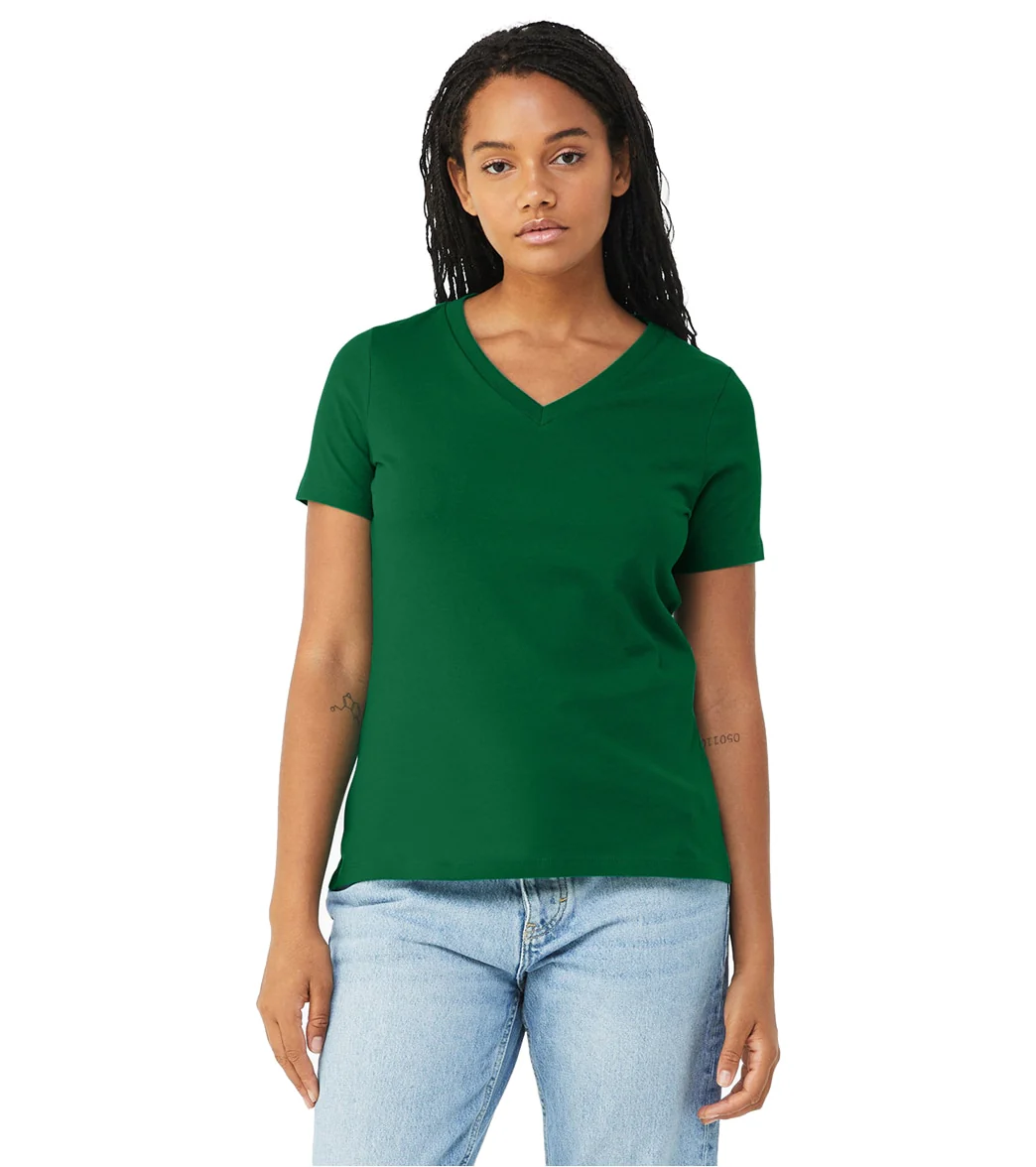 Bella + Canvas Women's Relaxed Jersey V-Neck T-Shirt - Image 108