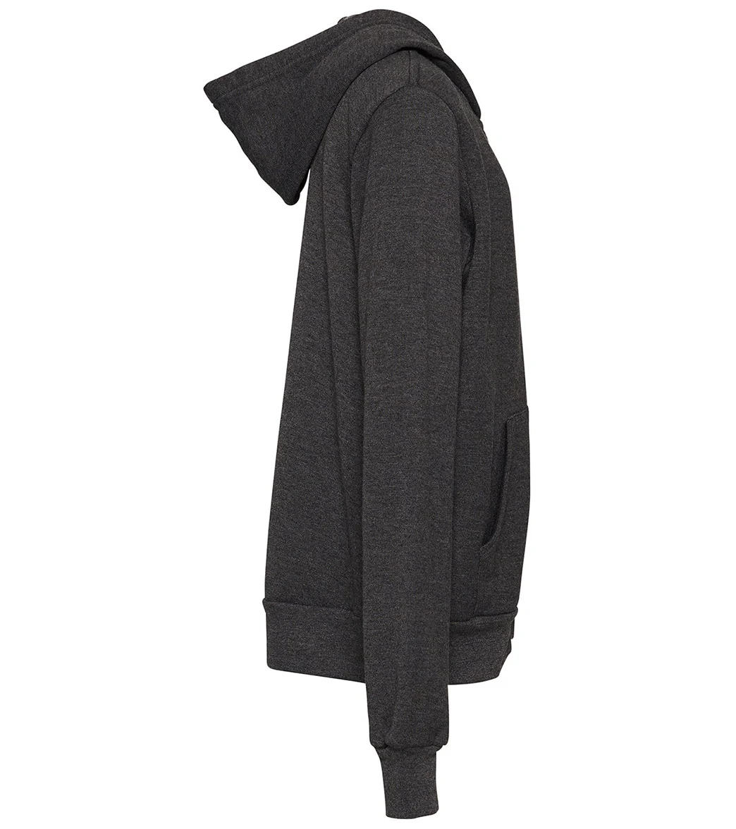 Bella + Canvas Youth Sponge Fleece Full-Zip Hooded Sweatshirt - Image 30