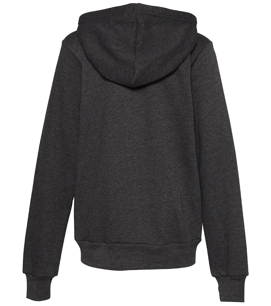 Bella + Canvas Youth Sponge Fleece Full-Zip Hooded Sweatshirt - Image 31
