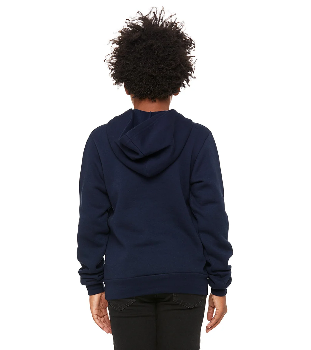 Bella + Canvas Youth Sponge Fleece Pullover Hoodie - Image 15