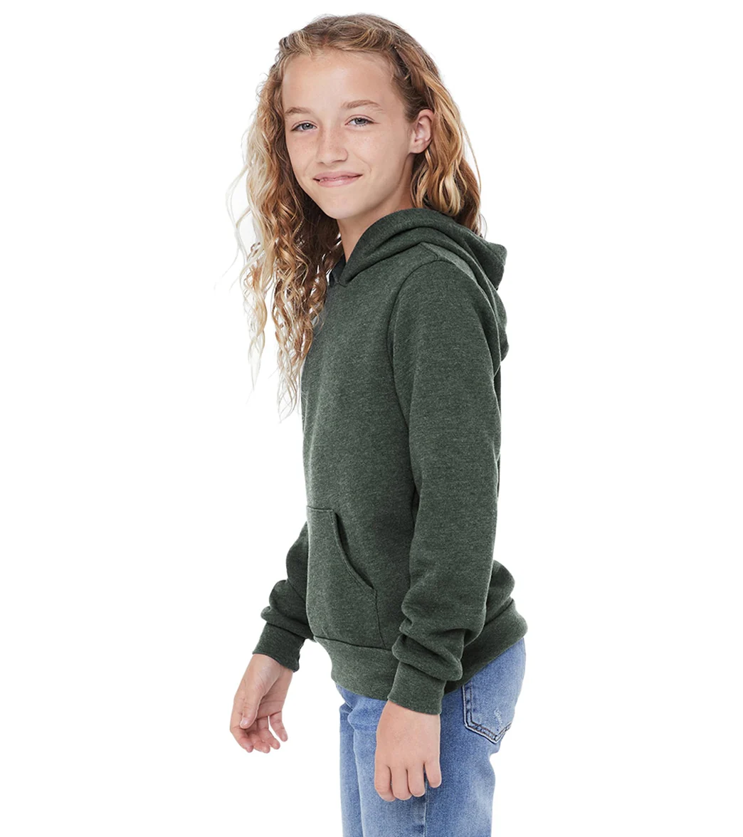 Bella + Canvas Youth Sponge Fleece Pullover Hoodie - Image 63