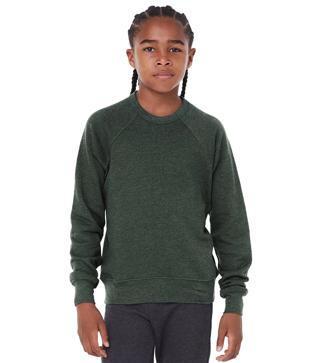 Bella + Canvas Youth Sponge Fleece Raglan Sweatshirt - Image 50