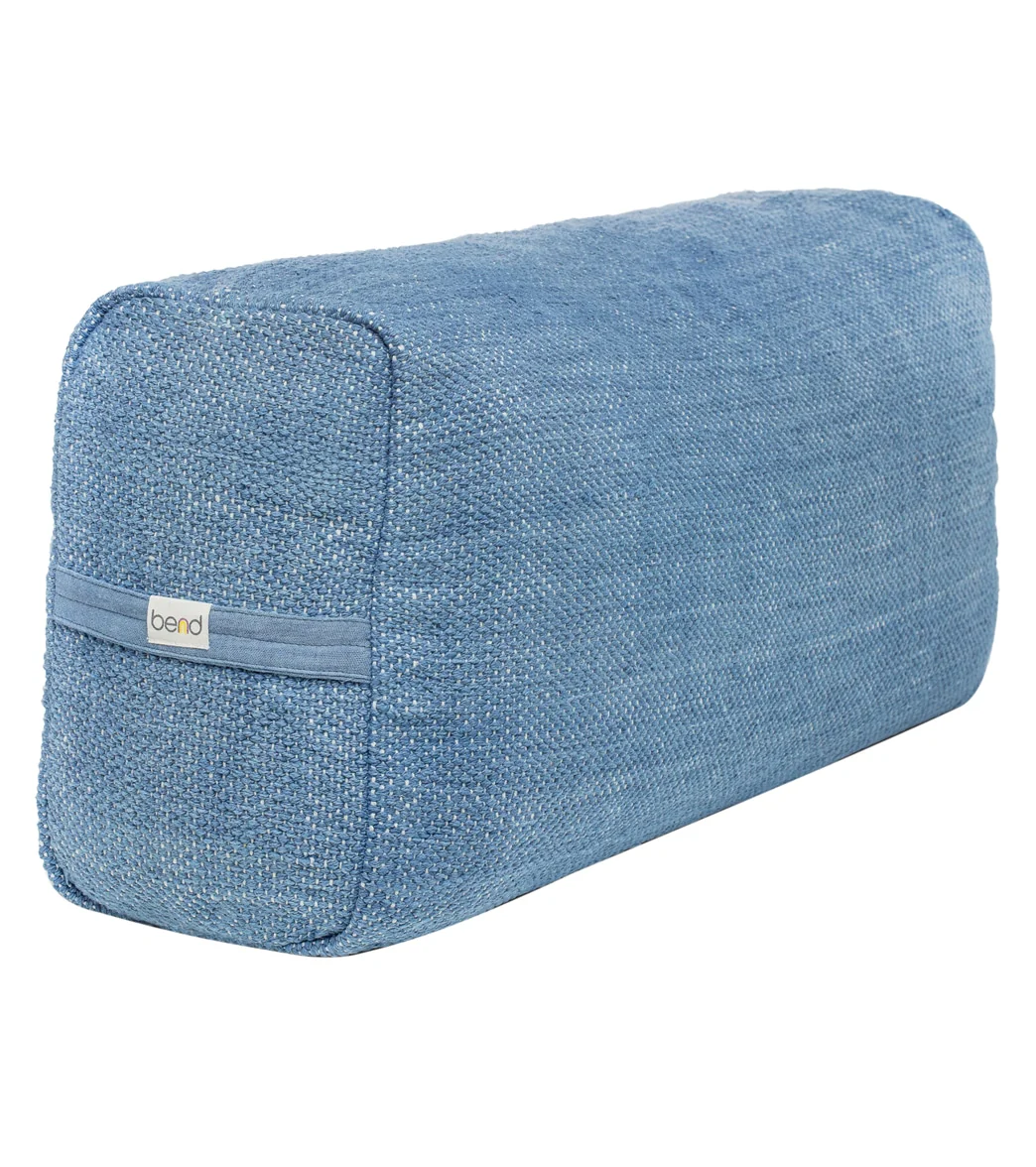 Bennd Yoga Indigo Ayurvedic Yoga Bolster - Image 6