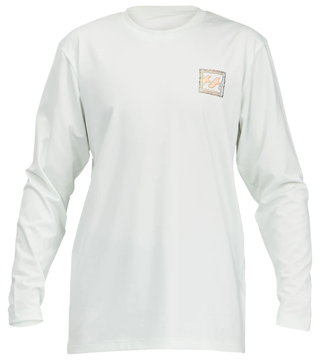 Billabong Boys' Crayon Wave Long Sleeve Surf Shirt (Big Kid)