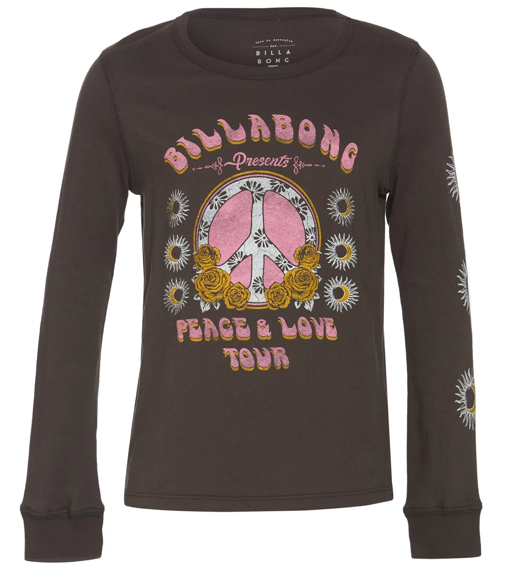 Billabong Girls' Peace Be The Journey Long Sleeve Tee (Little Kid, Big Kid) - Image 4