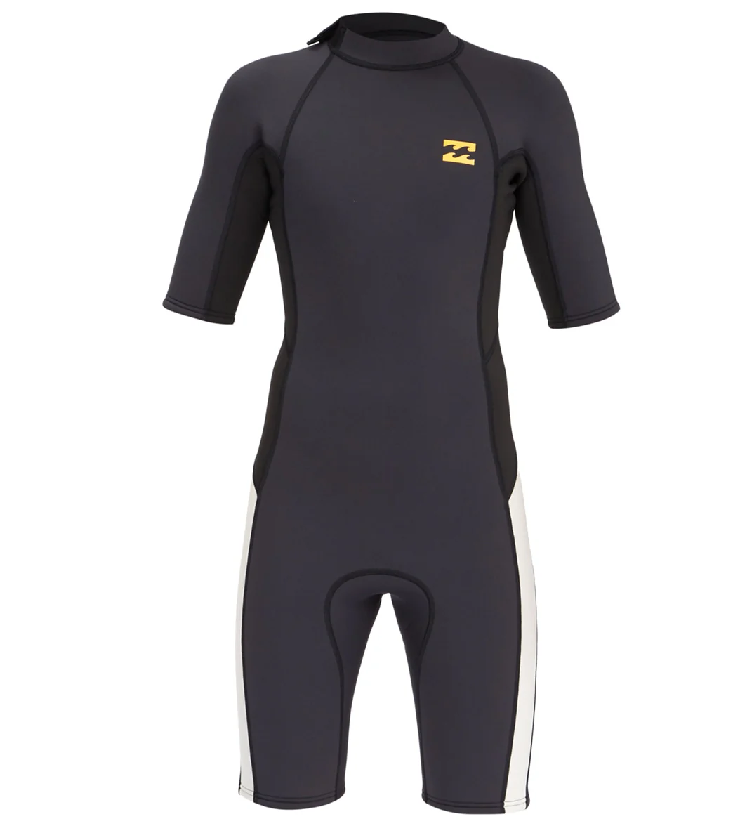 Billabong Kids' 2/2mm Absolute Back Zip Short Sleeve Springsuit - Image 4