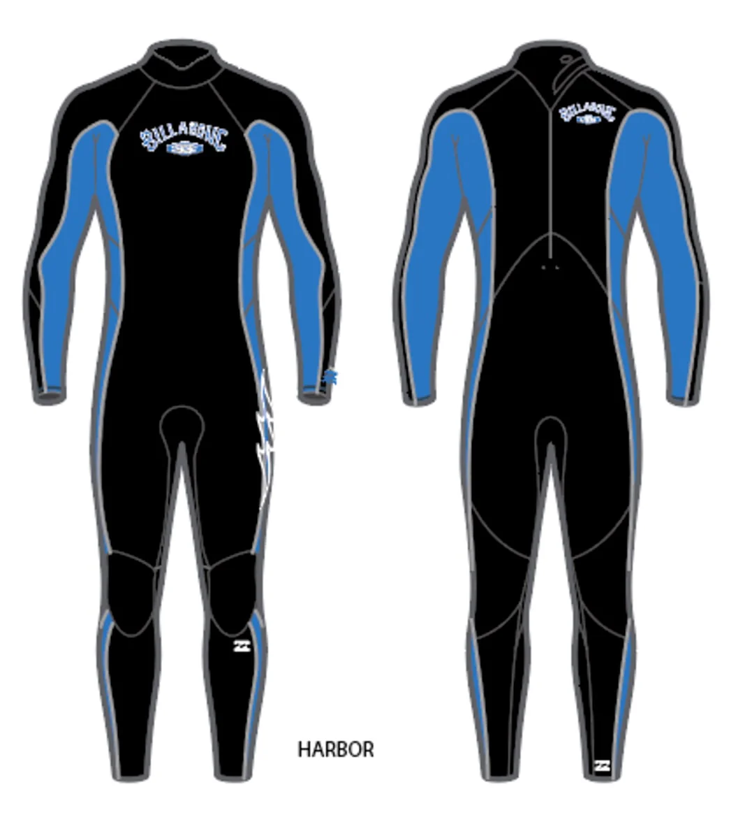 Billabong Kids' 3/2mm Absolute Back Zip Fullsuit Wetsuit - Image 5