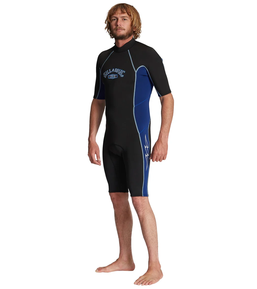 Billabong Men's 2mm Absolute Back Zip Springsuit Wetsuit