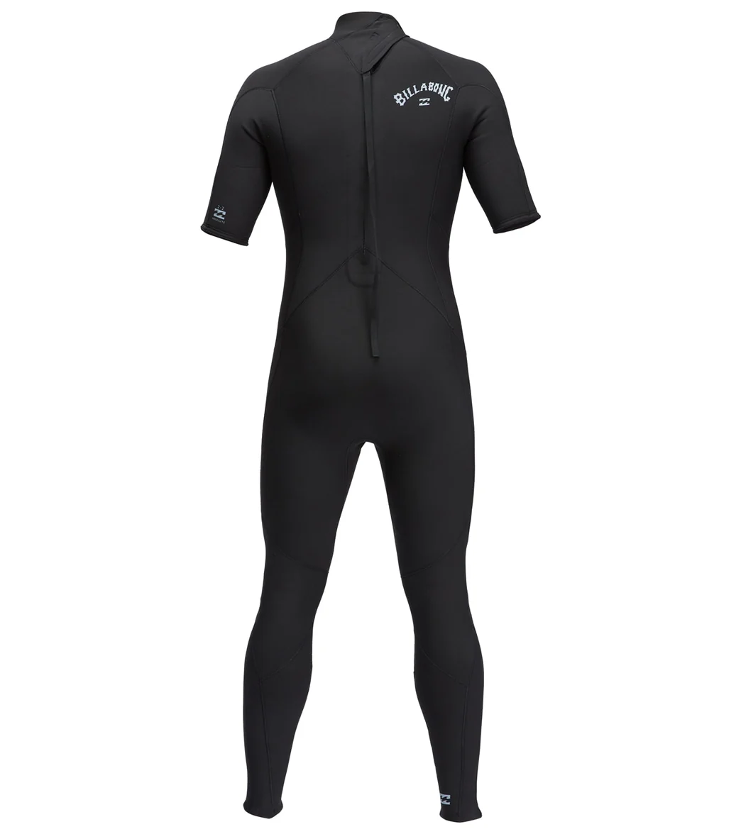 Billabong Men's 2mm Absolute GBS Back Zip Short Sleeve Fullsuit Wetsuit - Image 3