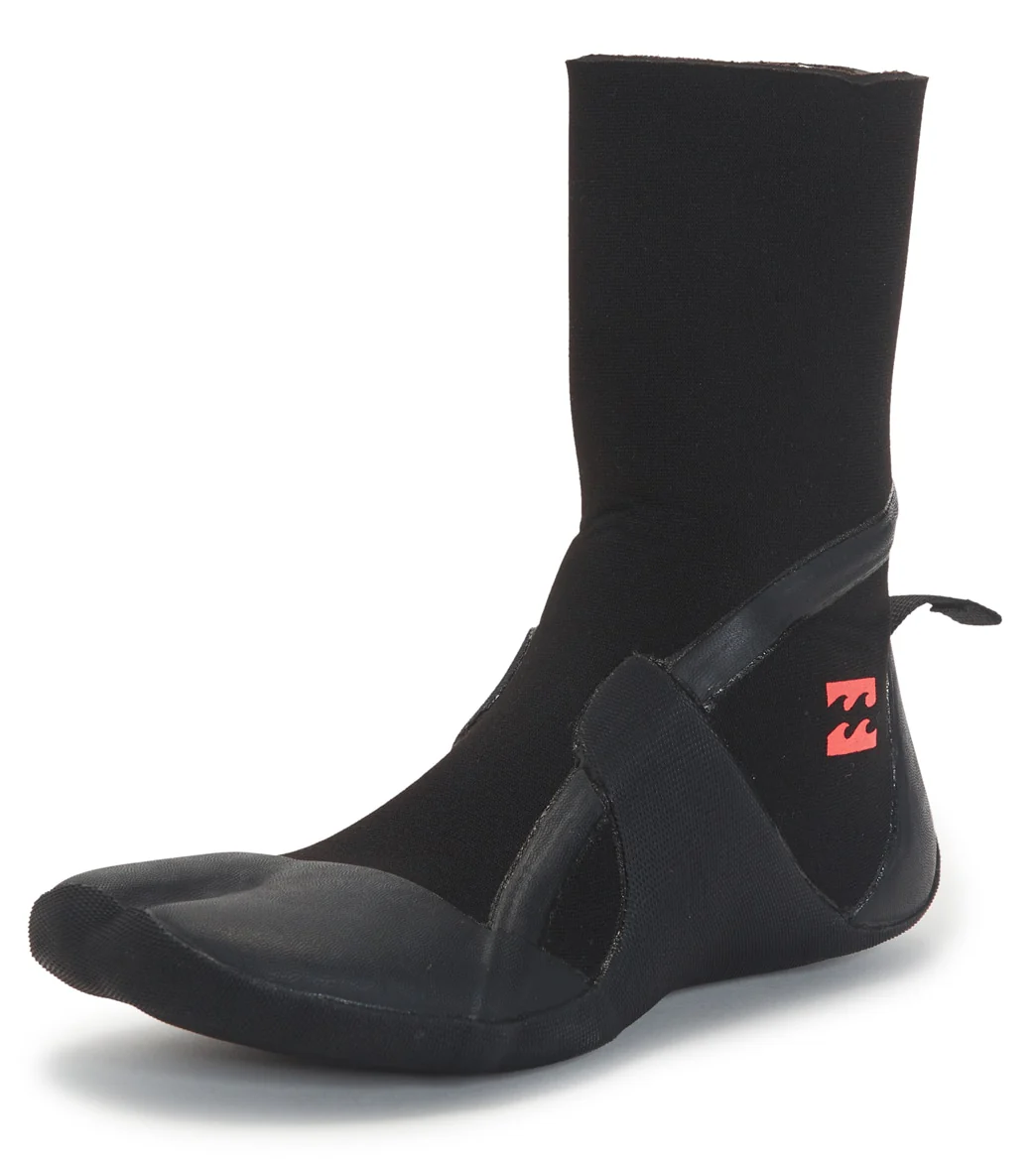 Billabong Women's 5mm Synergy Hidden Split Toe Wetsuit Booties - Image 5