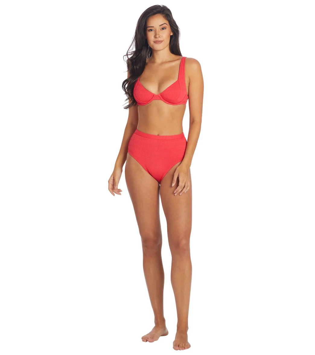 Billabong Women's Chasing Tides Hi Retro Bikini Bottom - Image 4
