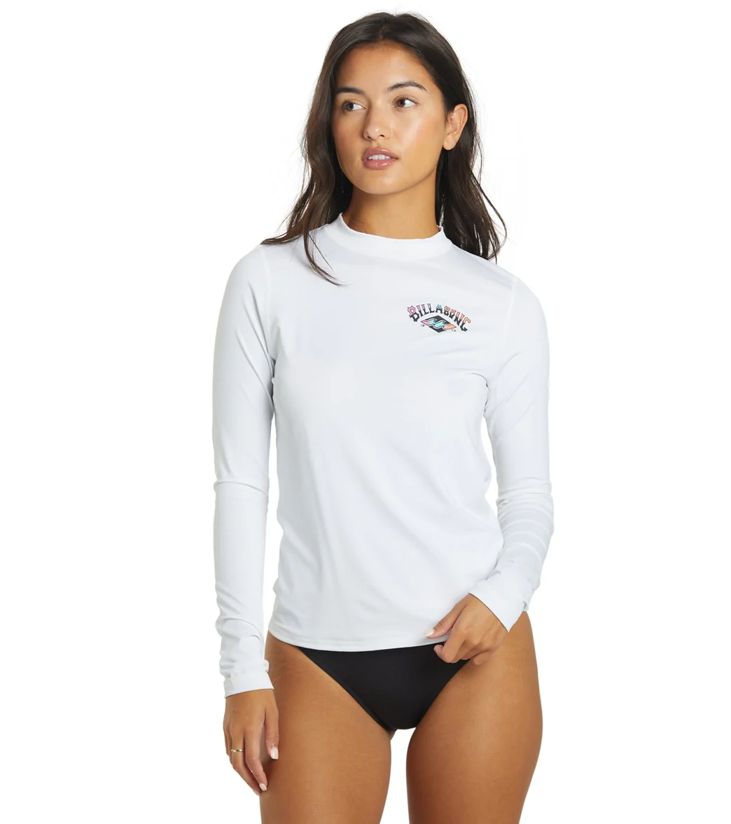 Billabong Women's Core Loose Fit Long Sleeve UPF 50 Surf Shirt - Image 13