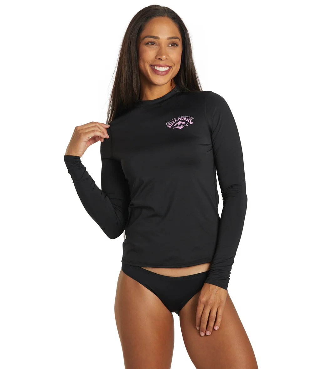 Billabong Women's Core Loose Fit Long Sleeve UPF 50 Surf Shirt - Image 24