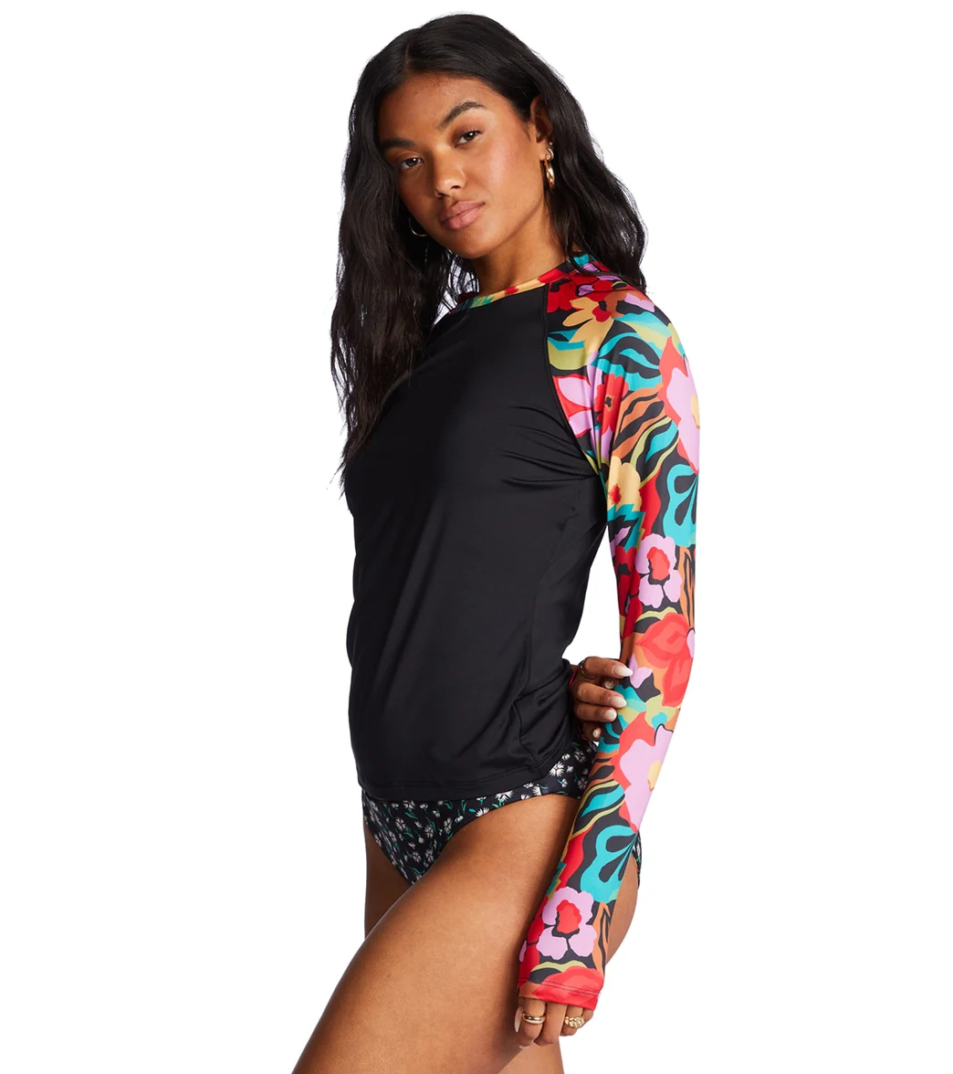 Billabong Women's Islands Away Long Sleeve UPF 50 Rash Guard - Image 2