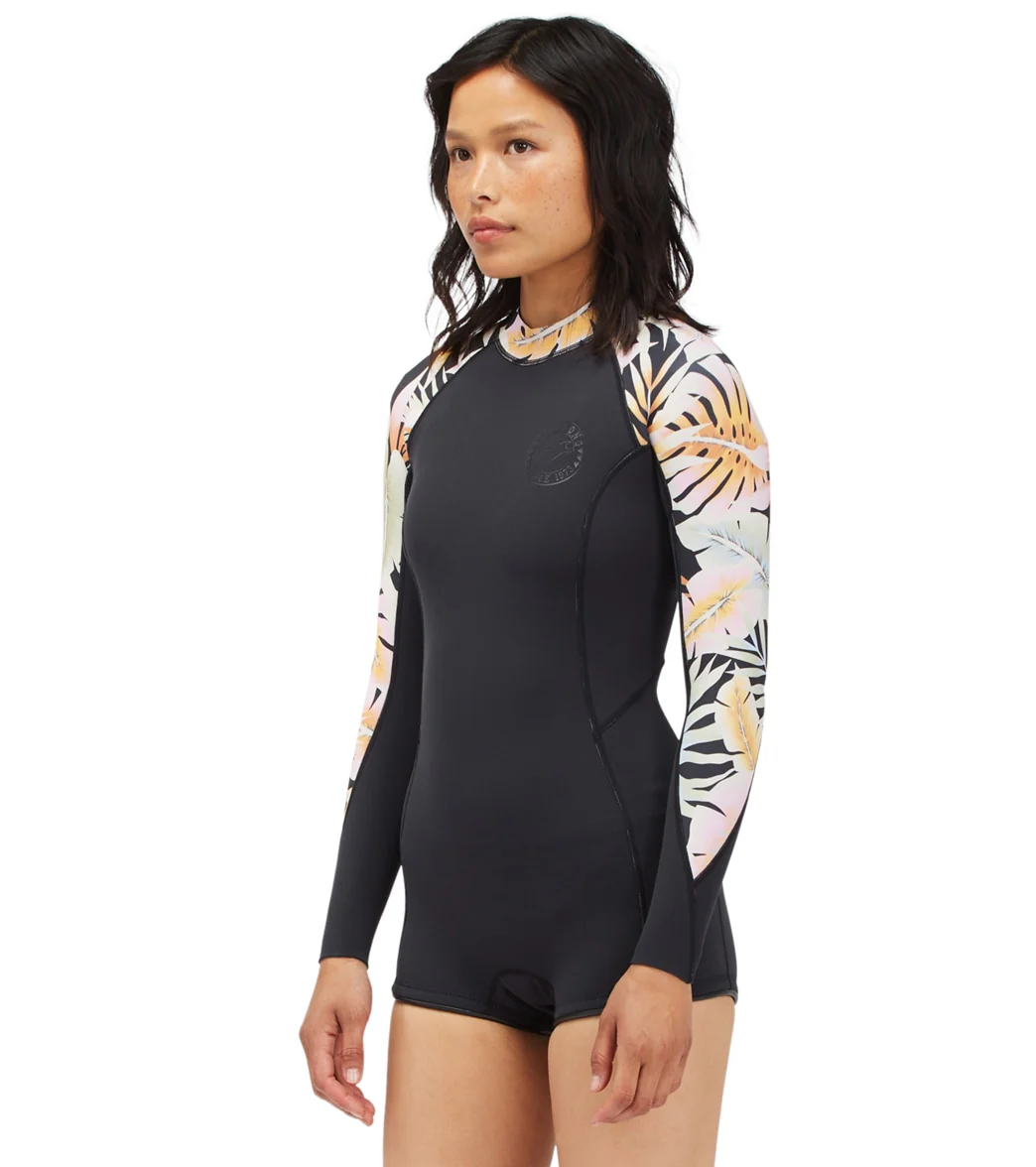 Billabong Women's Spring Fever Long Sleeve Springsuit Wetsuit