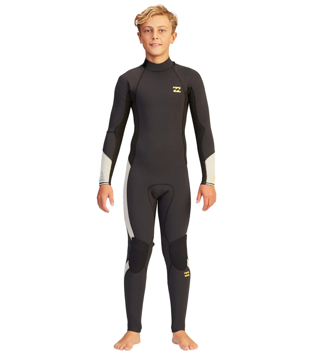 Billabong Youth 4/3mm Absolute Gbs Back Zip Fullsuit Wetsuit - Image 4