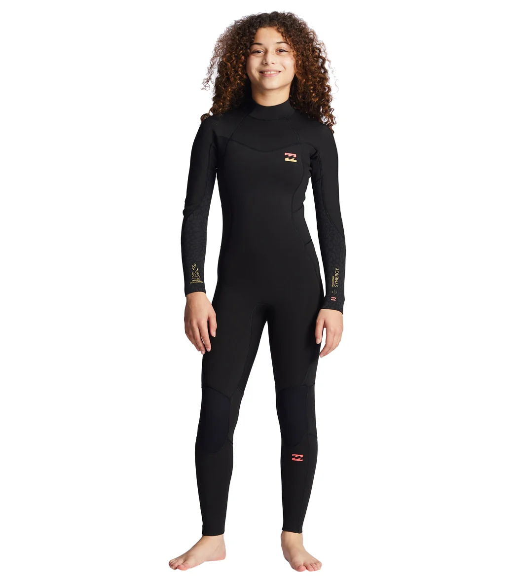 Billabong Youth 4/3mm Synergy GBS Back Zip Fullsuit Wetsuit - Image 6