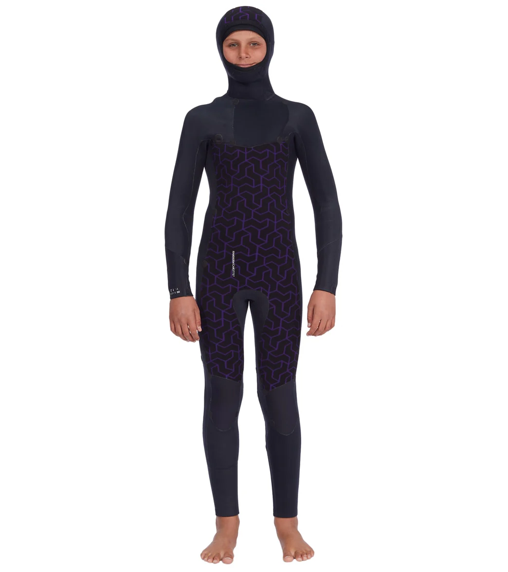 Billabong Youth 5/4mm Absolute Chest Zip Hooded Fullsuit Wetsuit - Image 6