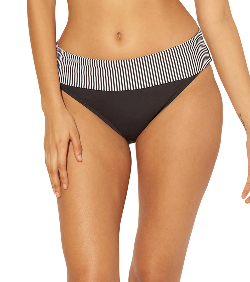 BLEU Rod Beattie Women's Inside The Lines Fold Over Bikini Bottom - Image 4