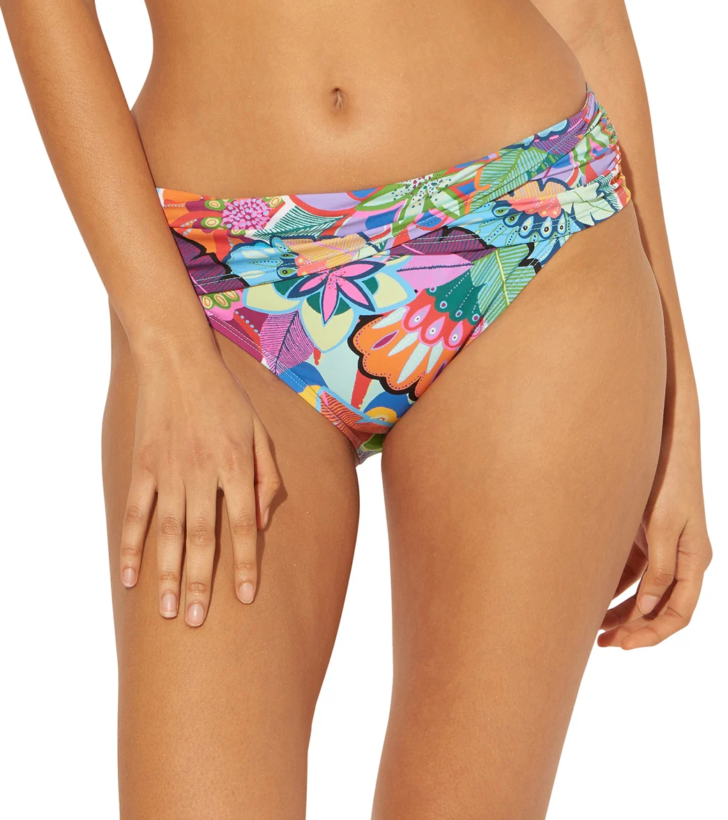 BLEU Rod Beattie Women's Make It Pop Sarong Hipster Bikini Bottom - Image 5