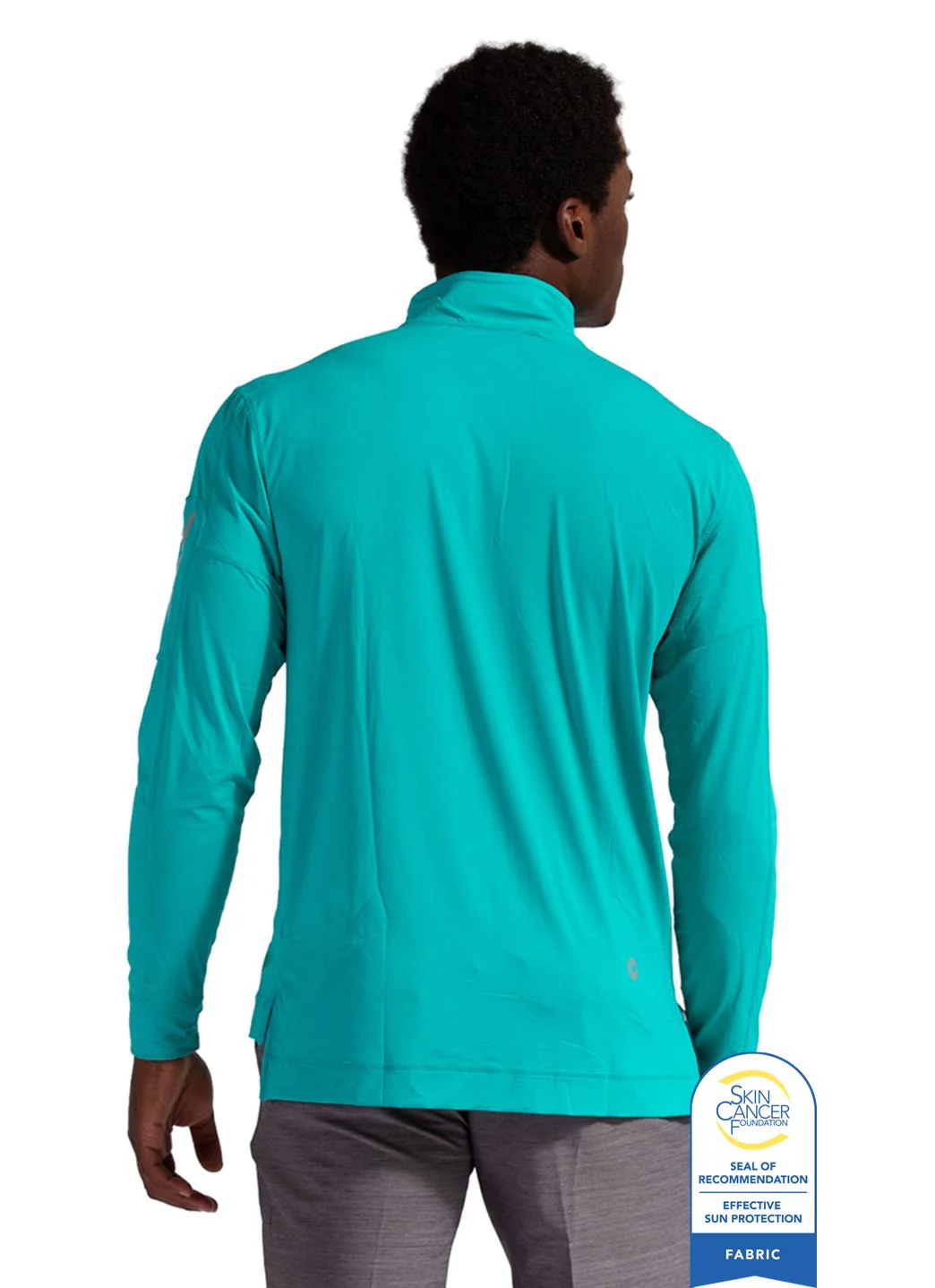 Bloq UV Men's Mock 1/4 Zip UPF 50 Pull Over - Image 24
